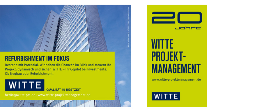 WITTE Relaunch Corporate Design